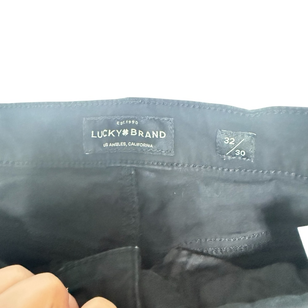 Lucky Brand 121 Slim Fit Jeans Size 32W 30W Black - Picture 3 of 9